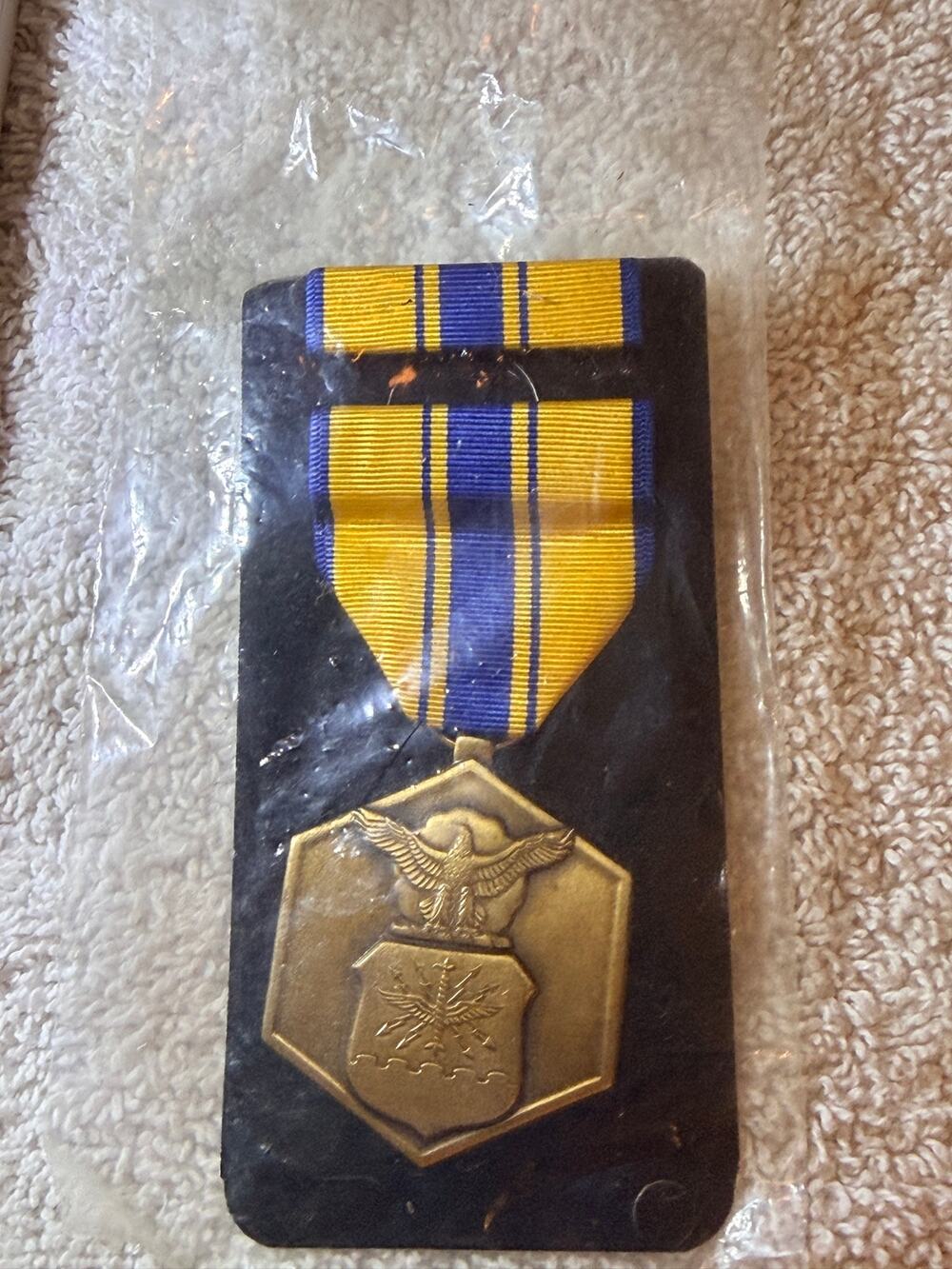 US Air Force Commendation Medal Set Ribbon Bar Military Award c